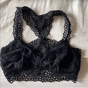 Black bralette